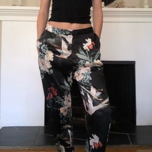 ZARA satin pants